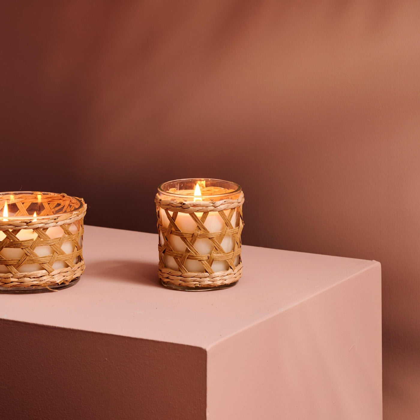 Casa RAFFI CANDLE IN GLASS POT Ø8CM