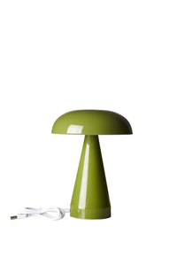 SHROOMLIGHT green table lamp