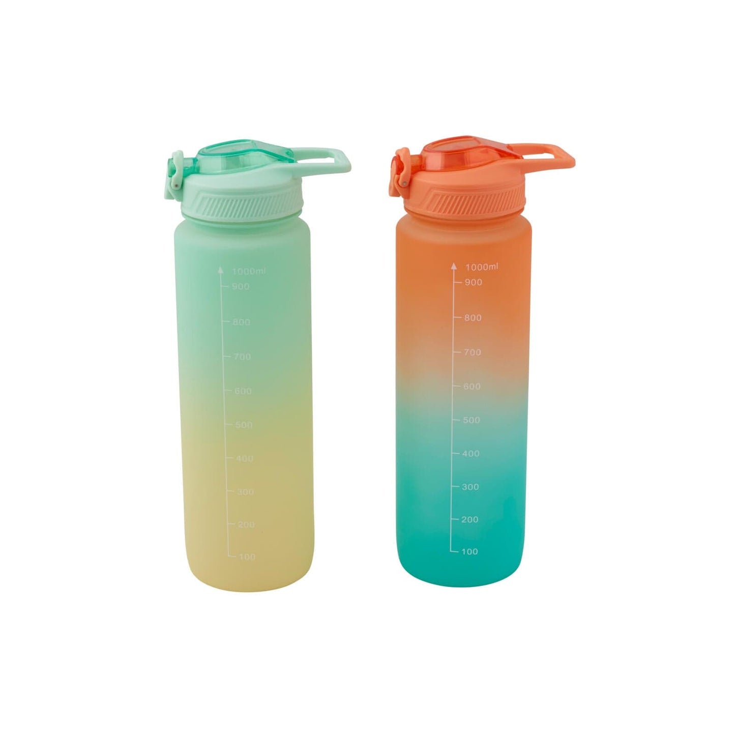 Casa SPLASH Water bottle yellow, mint