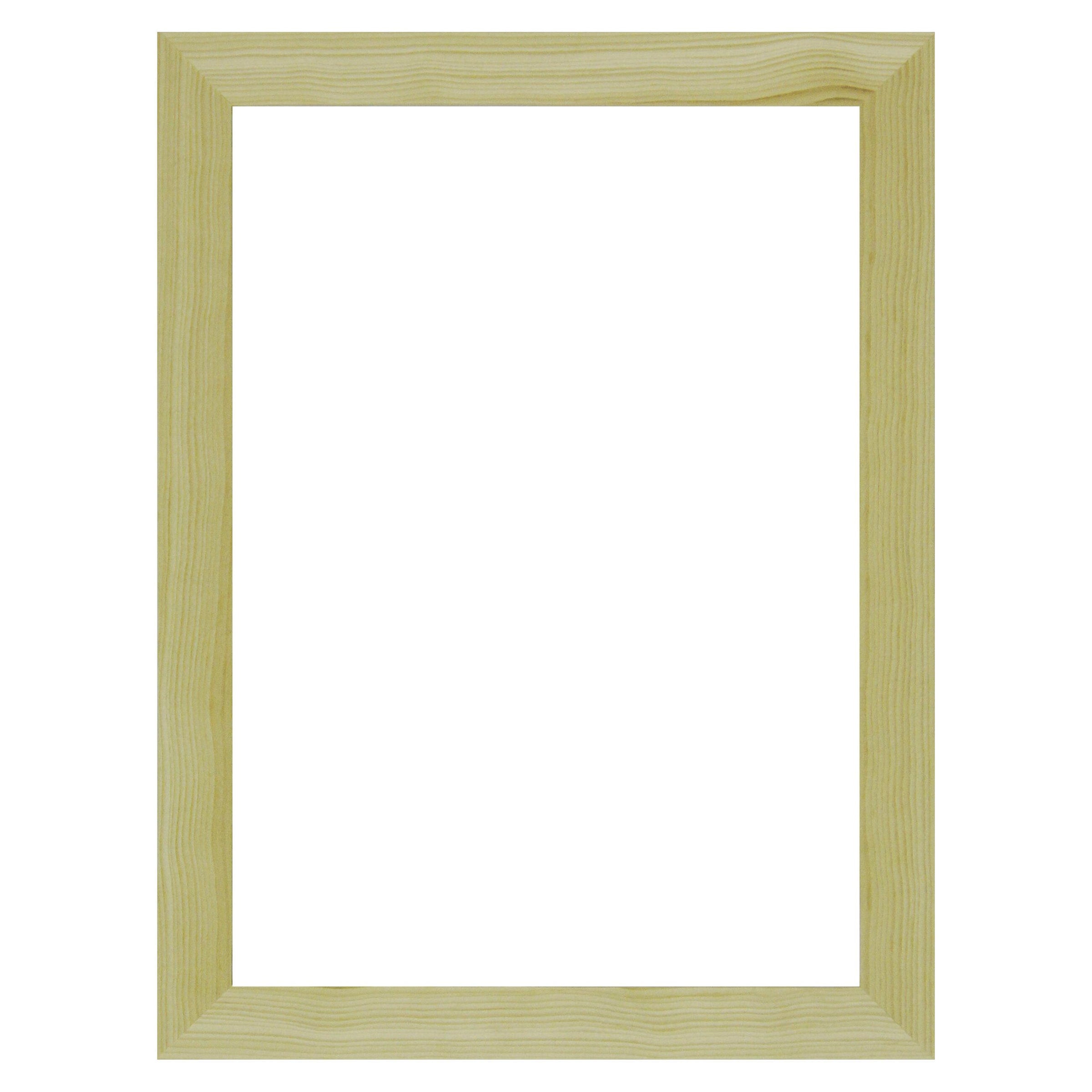 ROUGH 13X18 CM FRAME NATURAL WOOD