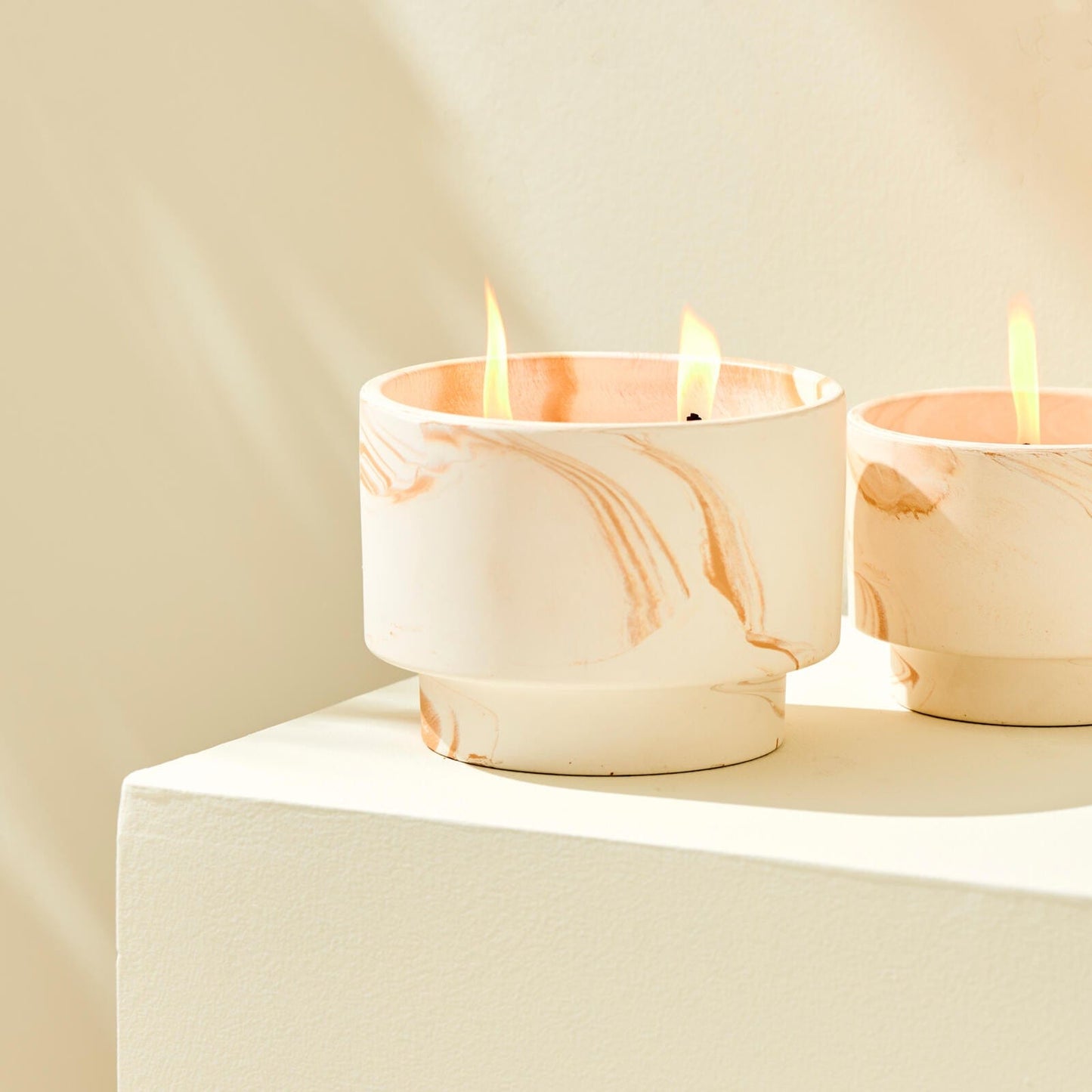 Casa MARBLE OUTDOOR CANDLE Ø17,5CM