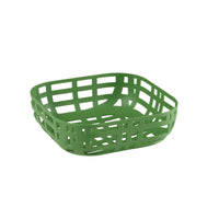 GEOMETRIC Green bread basket
