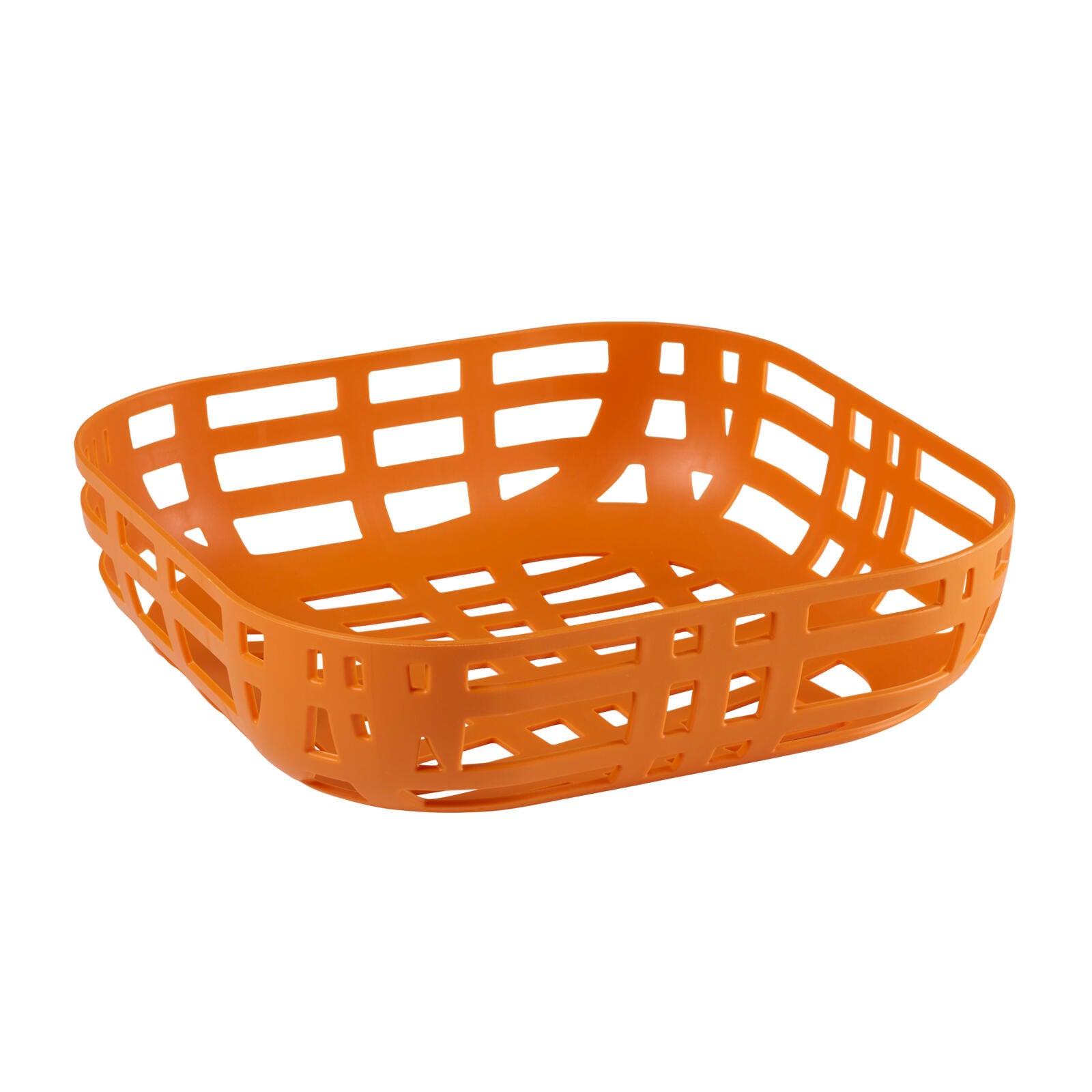 GEOMETRIC Orange fruit basket