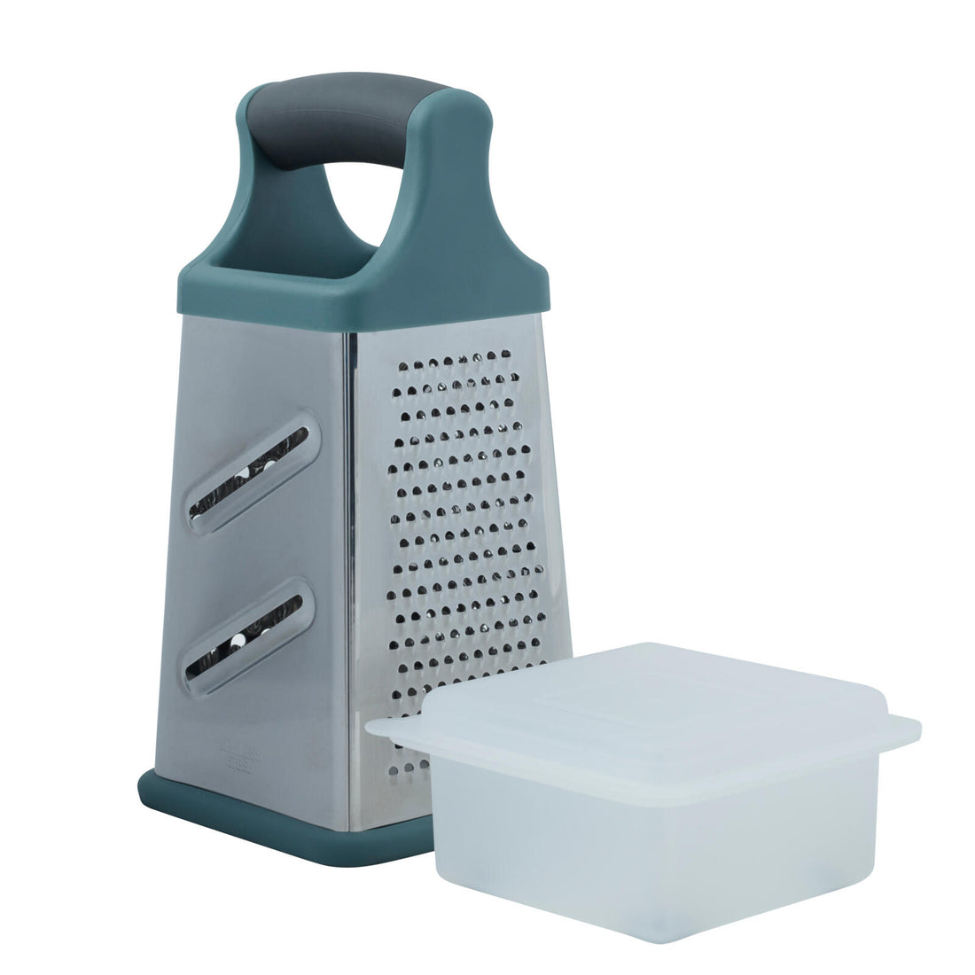 CUISINO Tower grater with green tray