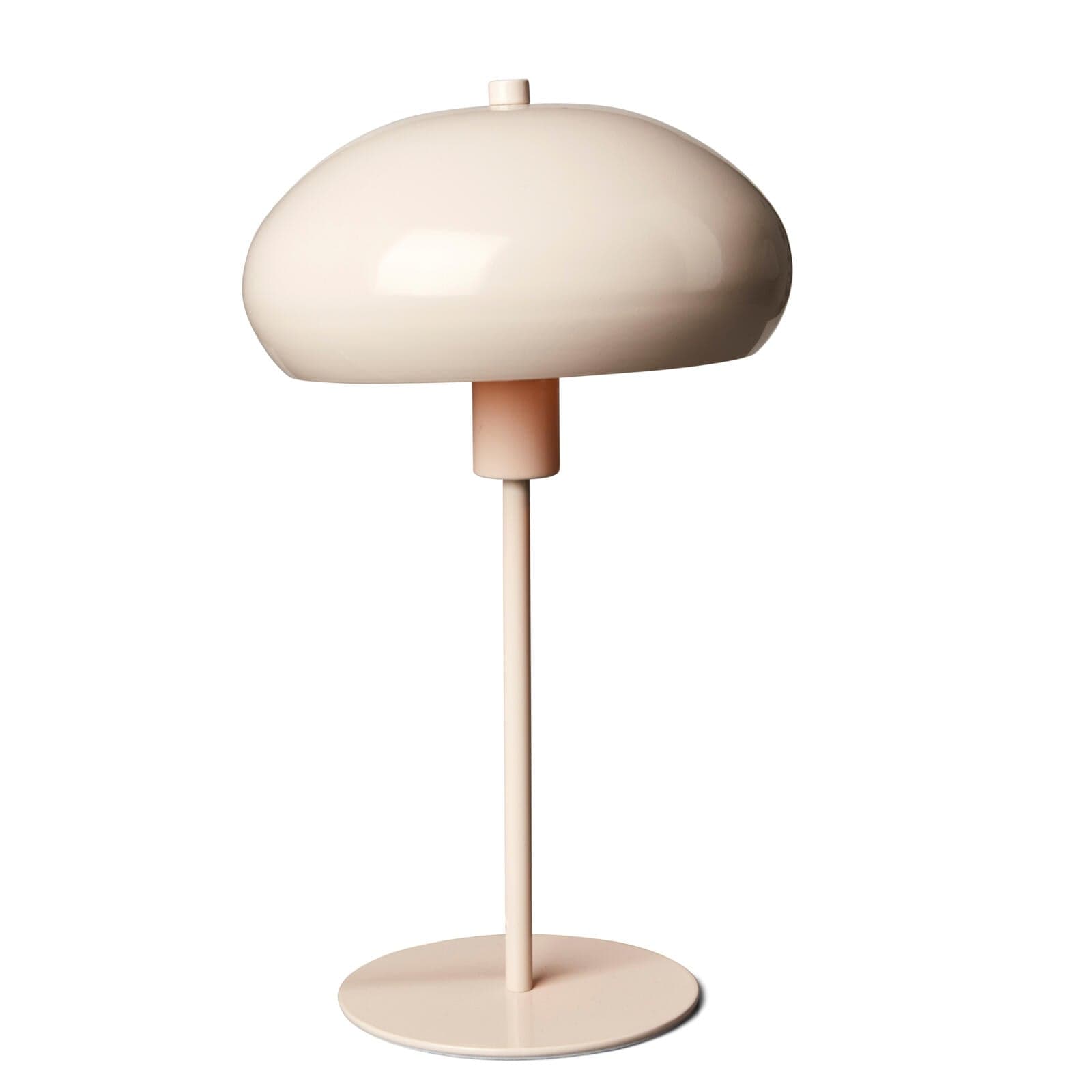 Casa LUCILE Beige table lamp, H 38 cm - Ø 15 cm - Ø 22 cm