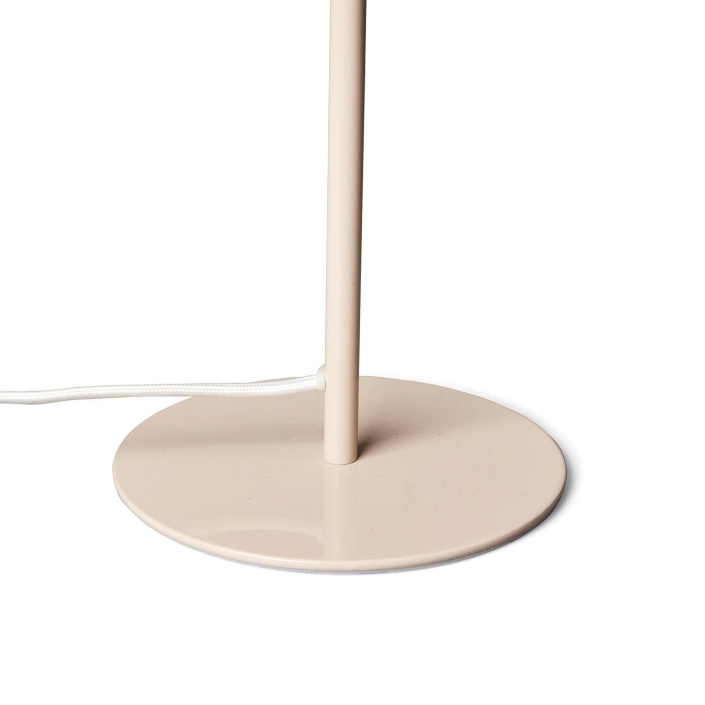 Casa LUCILE Beige table lamp, H 38 cm - Ø 15 cm - Ø 22 cm