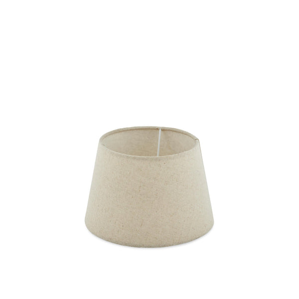 LINEN Paralume beige, H 13,5 cm - Ø 15 cm - Ø 20 cm