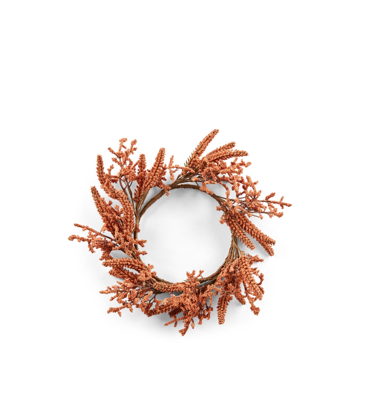 AUTUMN Orange decorative wreath, Ø 20 cm - Ø 30 cm