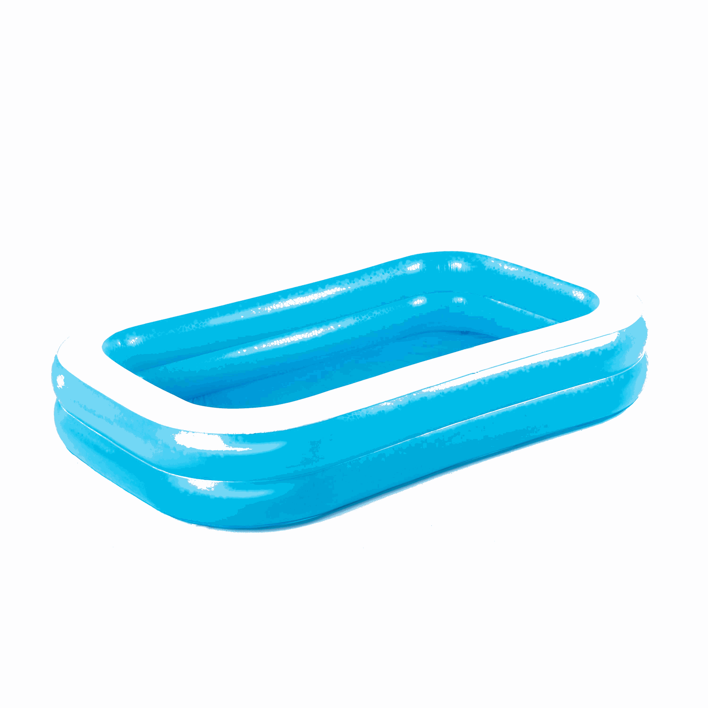 Bricocenter 1.75 X 51 CM BLUE RECTANGULAR INFLATABLE POOL