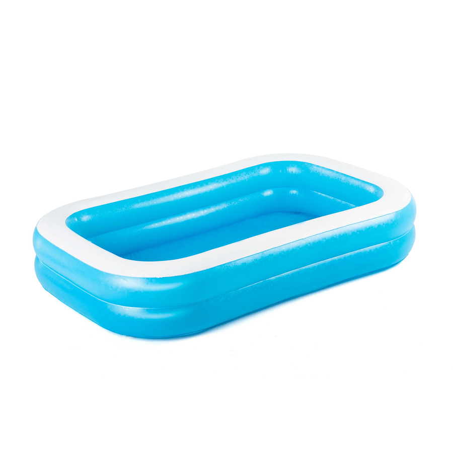 Bricocenter 1.75 X 51 CM BLUE RECTANGULAR INFLATABLE POOL