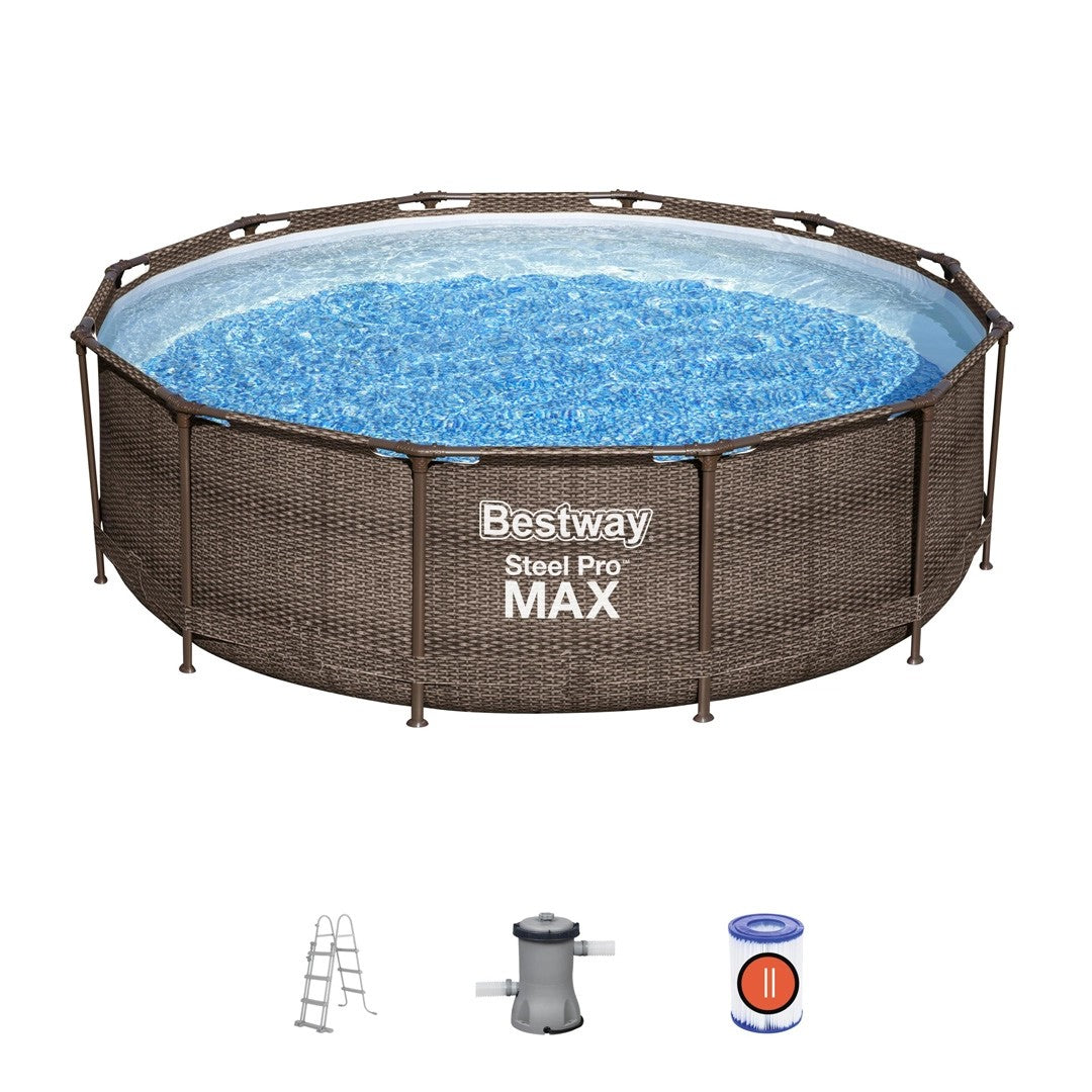 Rattan swimming pool 3.66x1.00m