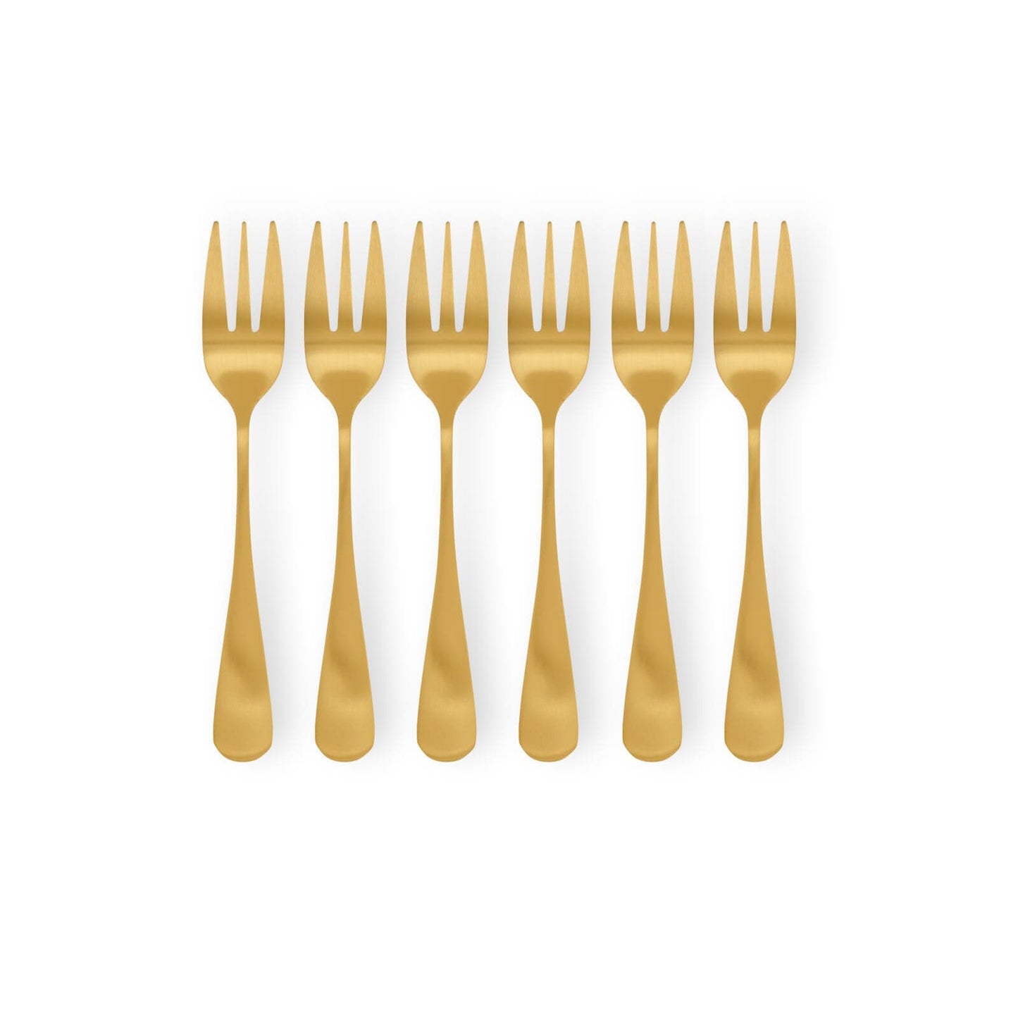 Casa AXELLE S/6 CAKE FORKS GOLD