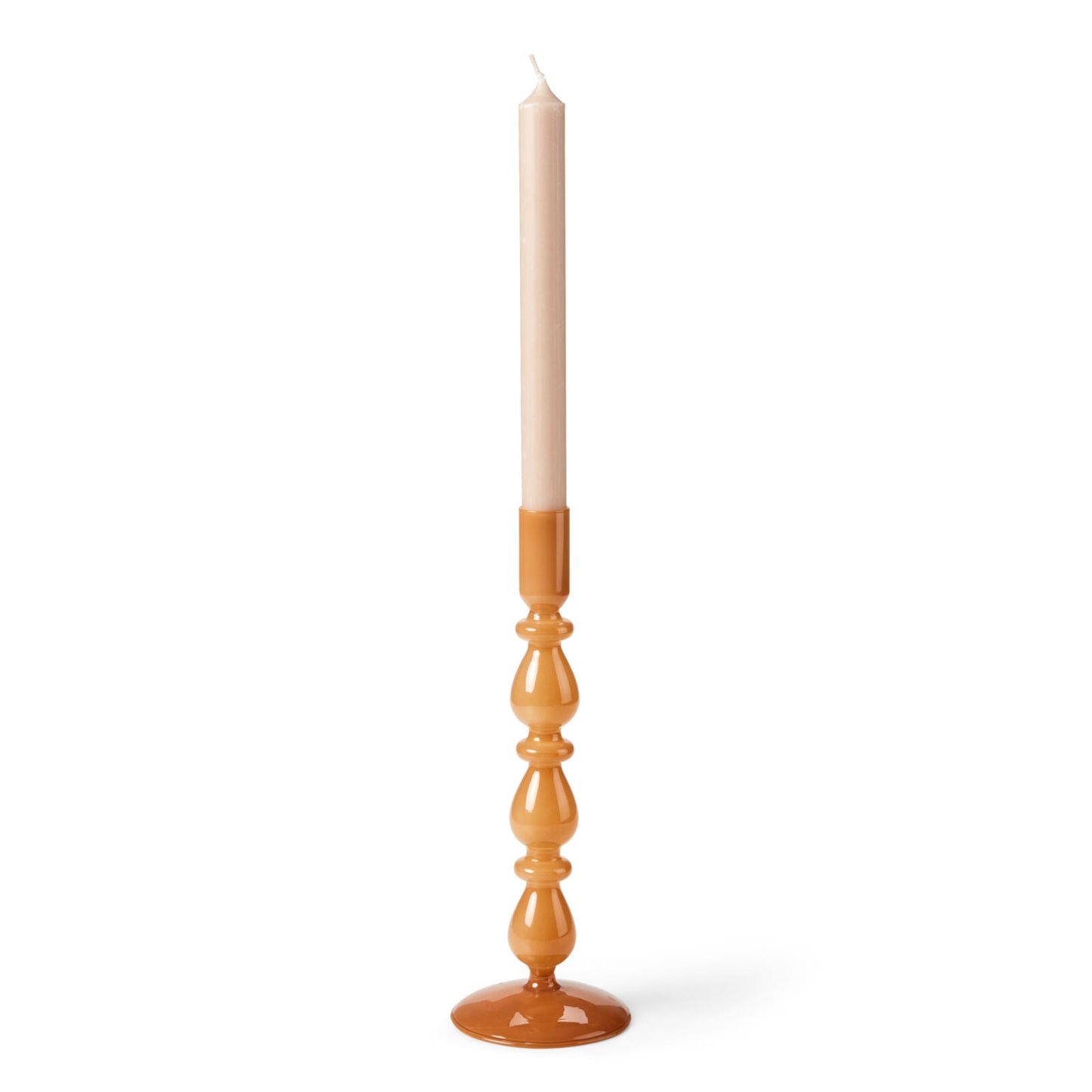 ISA CANDLESTICK BROWN Ø9X24,5