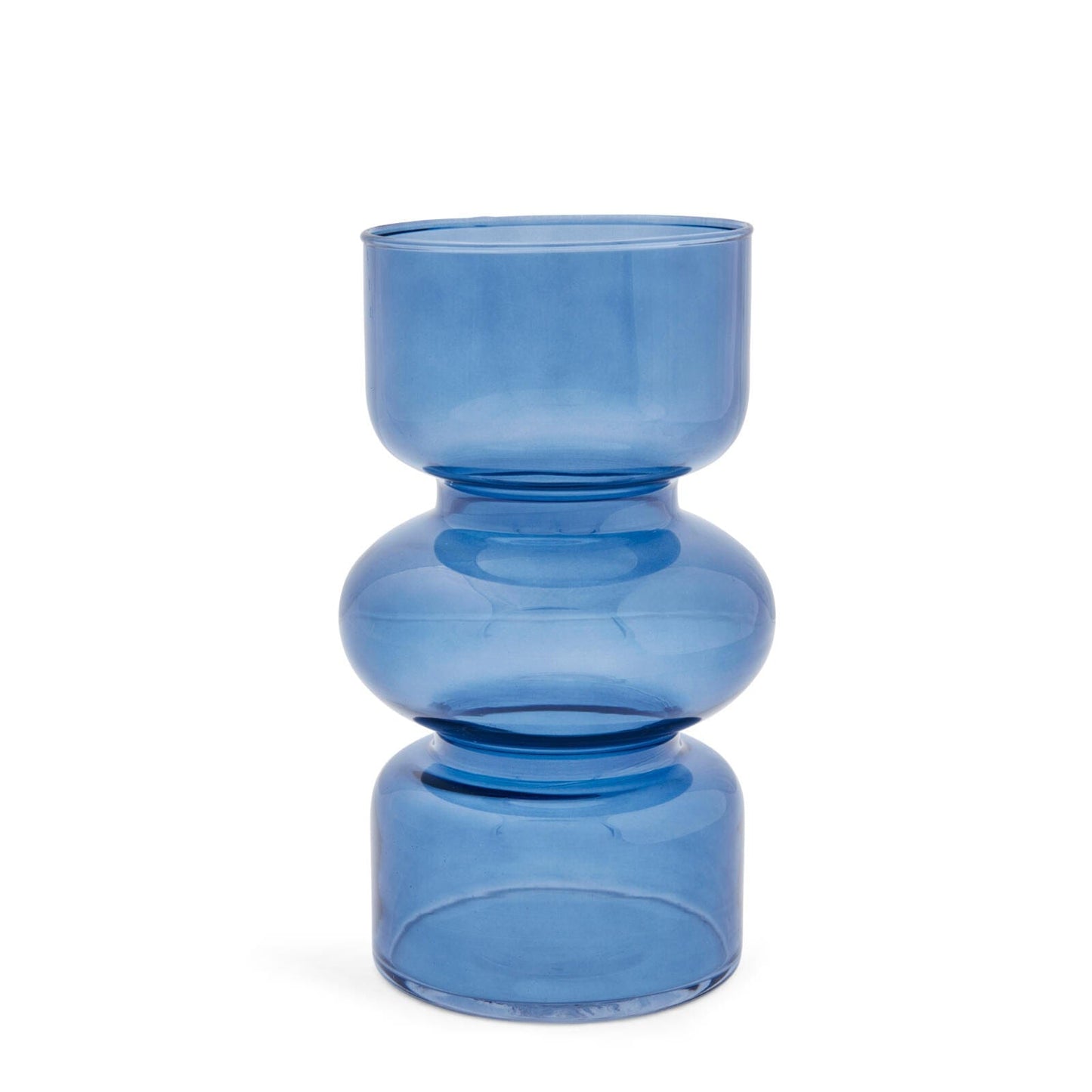 Casa ART Blue vase, H 18 cm - Ø 11 cm