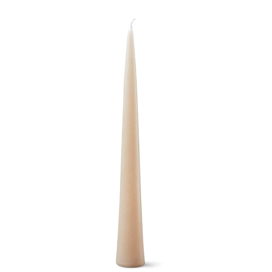 Casa PYRAMID CANDLE H32CM OFFWH