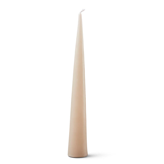 Casa PYRAMID CANDLE H28CM OFFWH