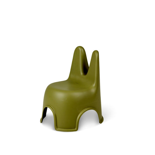 Casa LOLA Green children's chair, H 46 x W 34 x D 40 cm