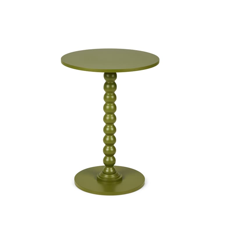 DOPPIO Coffee table 53 cm green, H 53 cm - Ø 39,5 cm