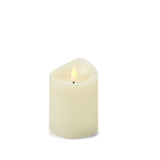 Casa RUSTIC LED CANDLE H10CM OFFWH