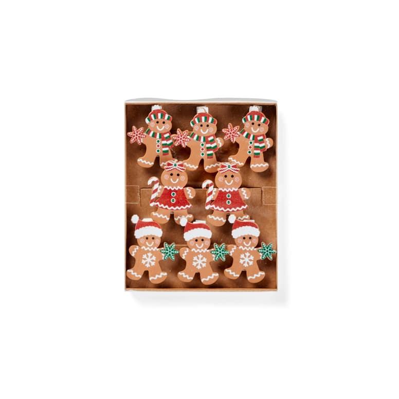 GINGER S/8 DECO CLIPS