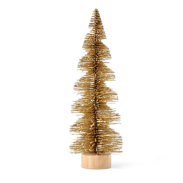 Casa SWIRL LED TREE GOLD 32CM