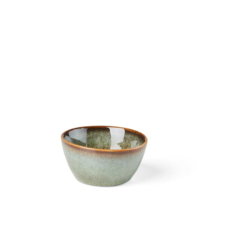 COZY GREEN APPETIZER BOWL 8CL