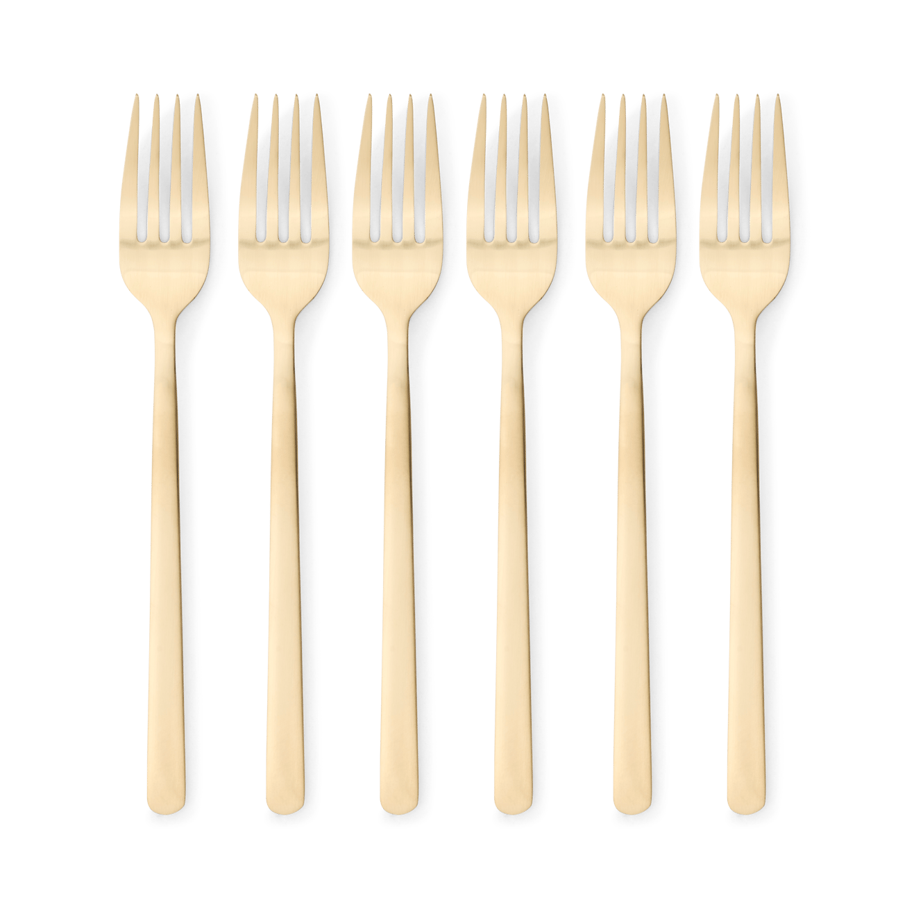 Casa OLIVIA S/6 FORKS GOLD