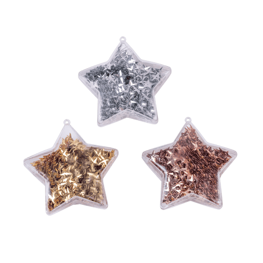 Casa STARS SCATTER DECORATIONS 3COL