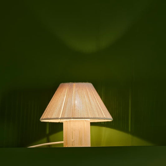 Casa LUMINA Natural table lamp, H 18,7 cm - Ø 21 cm