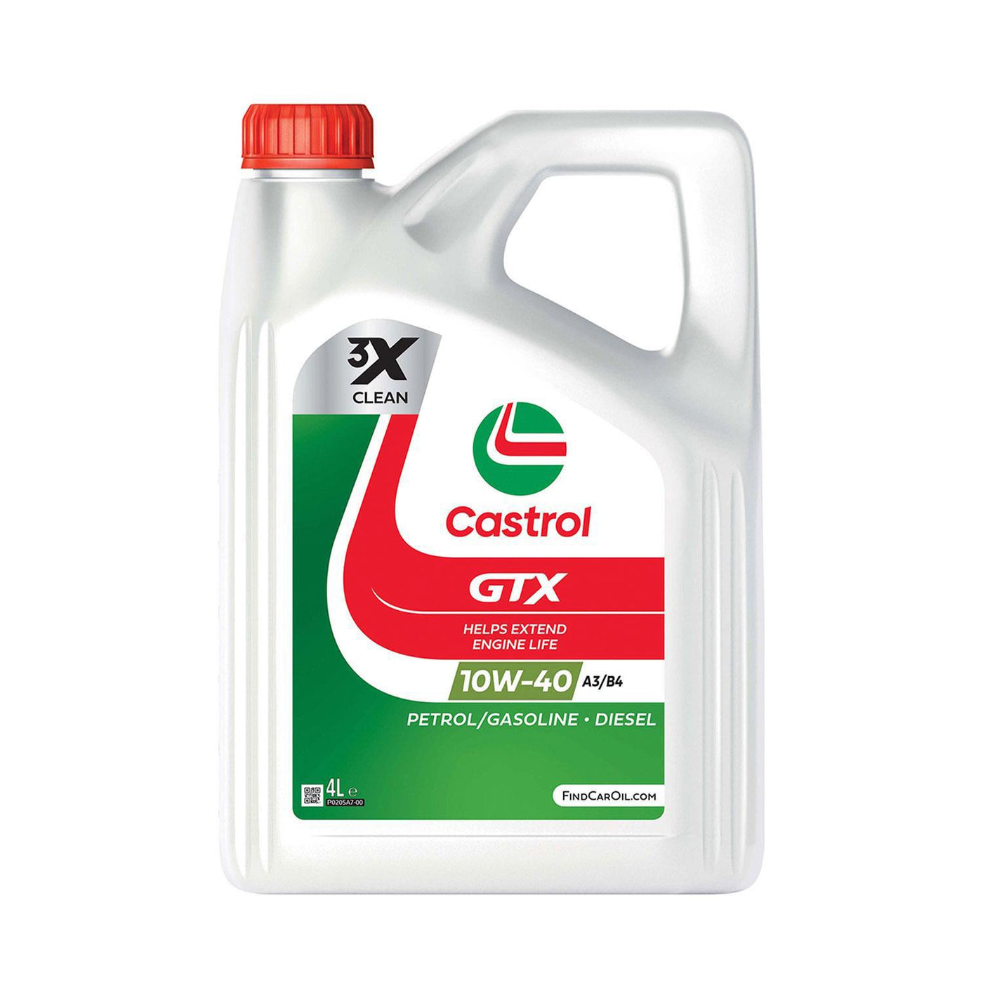 CASTROL GTX ULTRACLEAN 10W40 ENGINE OIL