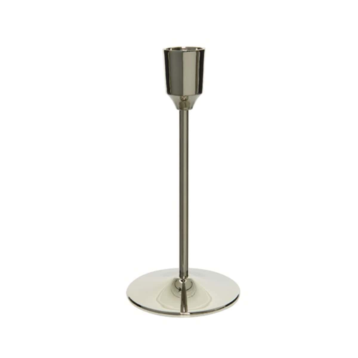 Bricocenter SILVER CANDELABRA H20.5 DIAM 7 CM