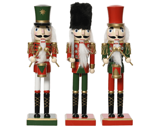 Nutcracker, height 38 cm, 3 assorted designs