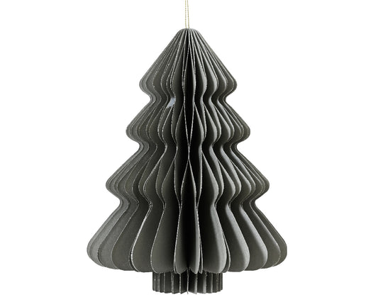 ANTHRACITE GRAY PAPER SAPLING H40 CM DIAM 30 CM