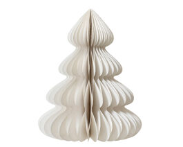WHITE PAPER TREE H60 CM DIAM 48 CM