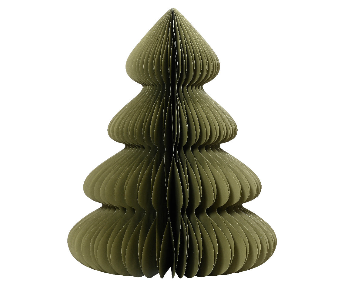 GREEN PAPER TREE H60 CM DIAM 48 CM