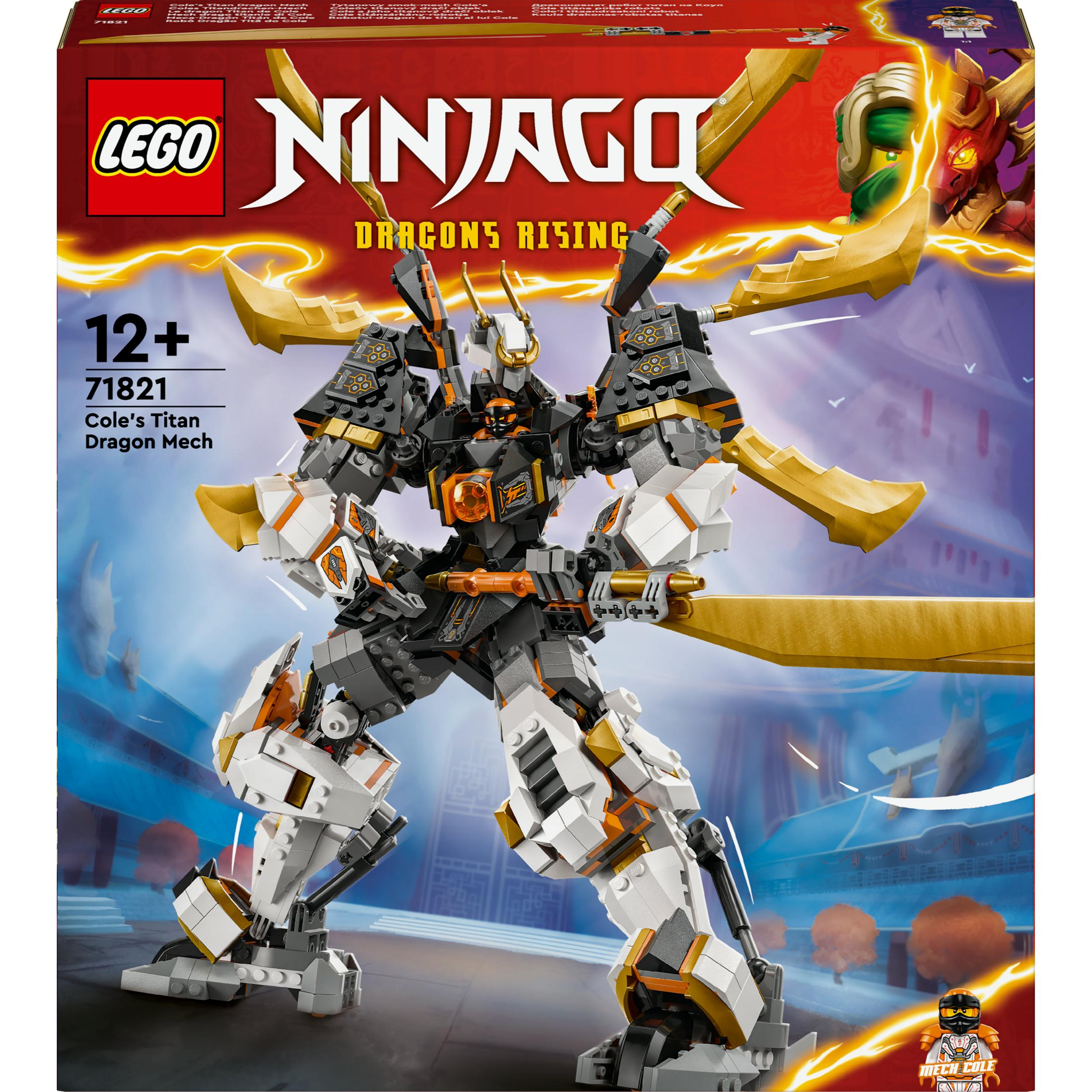 Ninjago - Mech drago titanio di Cole