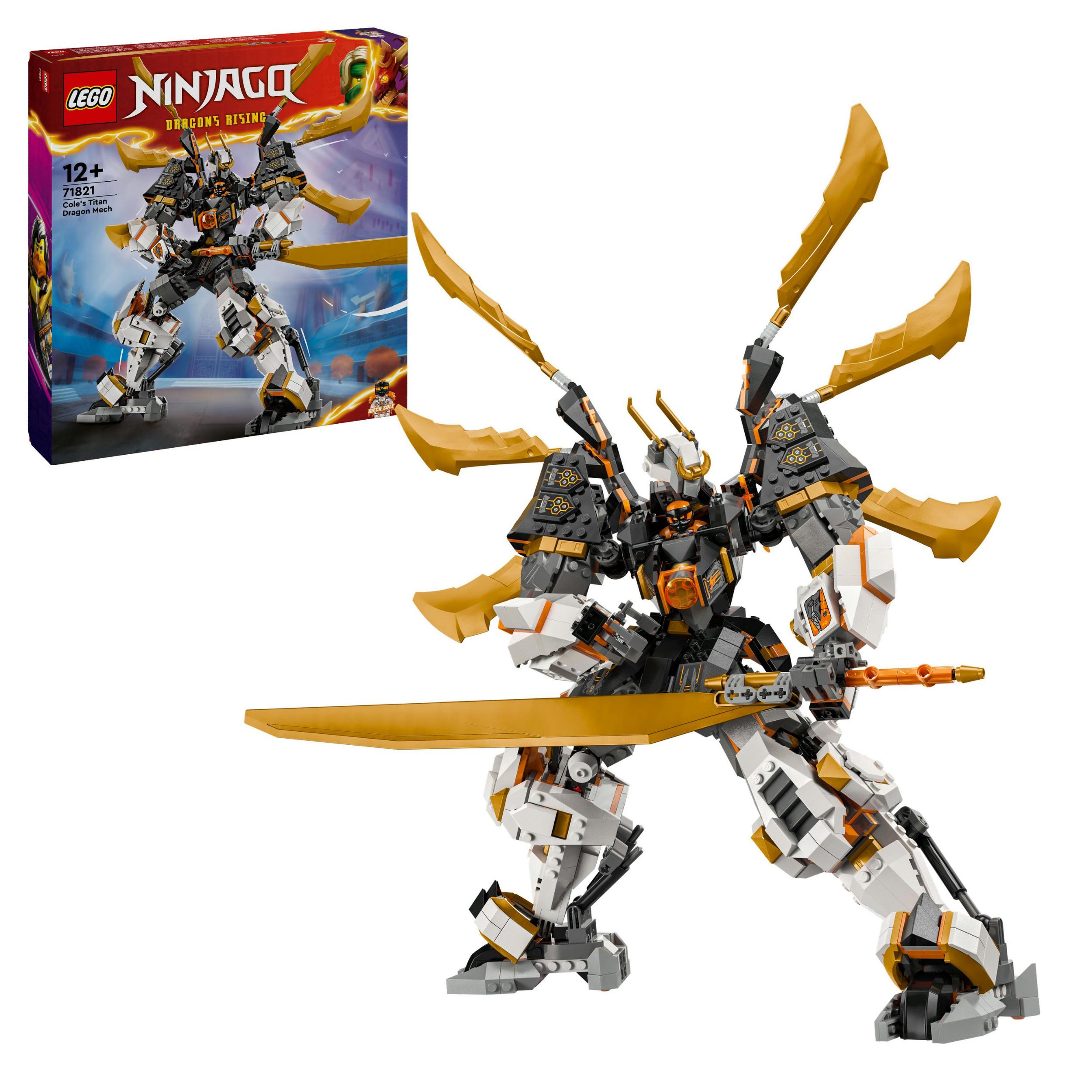 Ninjago - Mech drago titanio di Cole