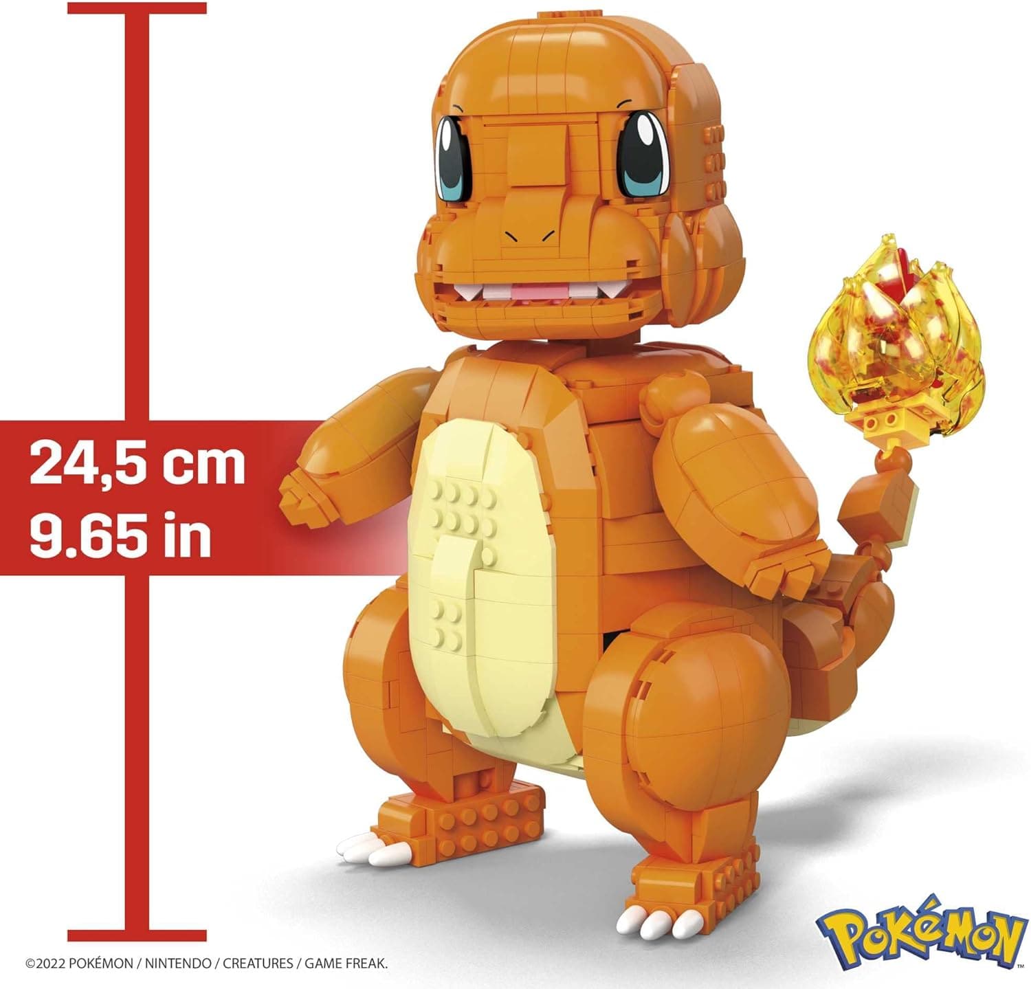 MEGA Pokémon Jumbo Charmander Building Set with Poké Ball - best price from Maltashopper.com HHL13
