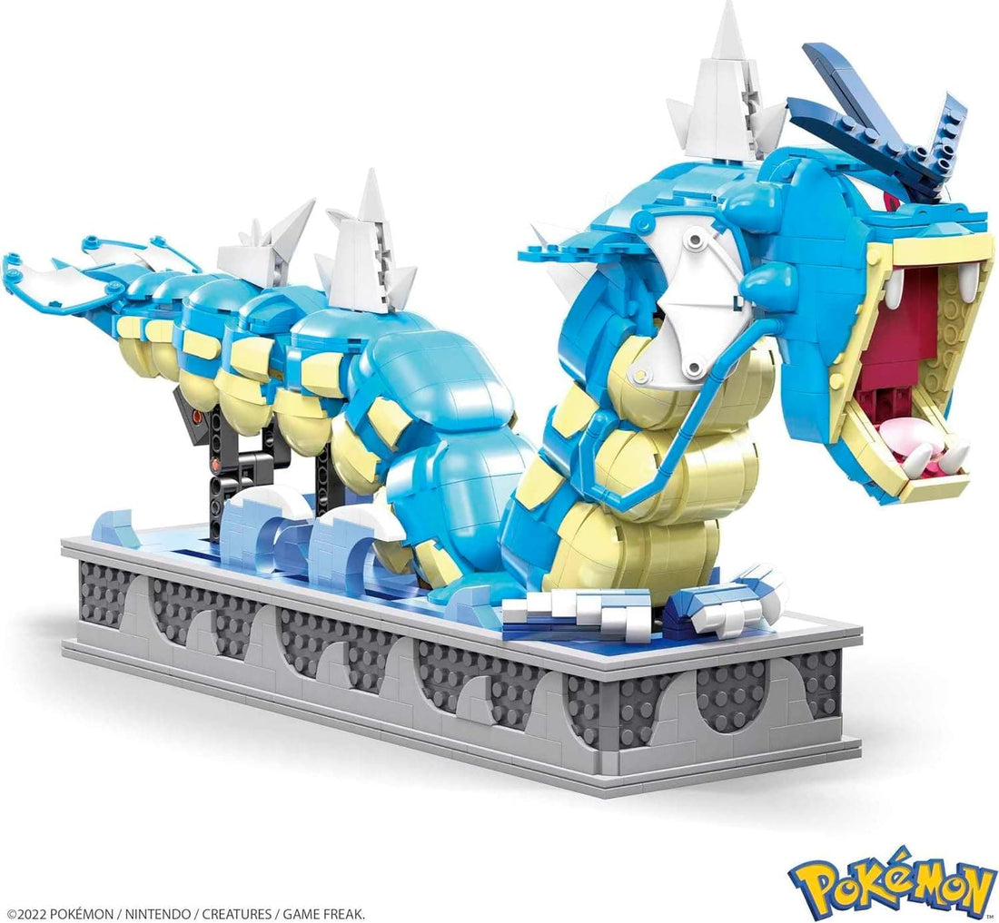 MEGA Pokémon Building Toy - Motion Gyarados With 2186 Pieces, Moving Mouth And Tail - best price from Maltashopper.com HGC24