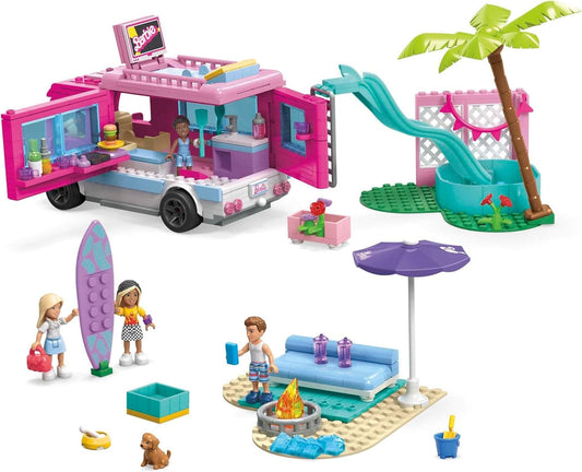 MEGA Barbie , Dream Camper Adventure Includes 580 bricks - best price from Maltashopper.com HPN80