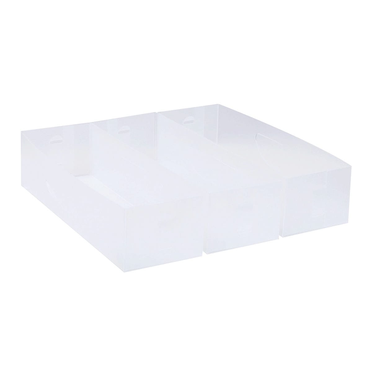 3 ORGANISERS FOR SMALL DRAWER 30x10,5x8h