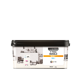 LUXENS WHITE WASHABLE MATT PAINT 2.5LT