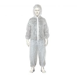 ONE-SIZE-FITS-ALL PROFESSIONAL PAPER SUIT WITH BREATHABLE ZIP