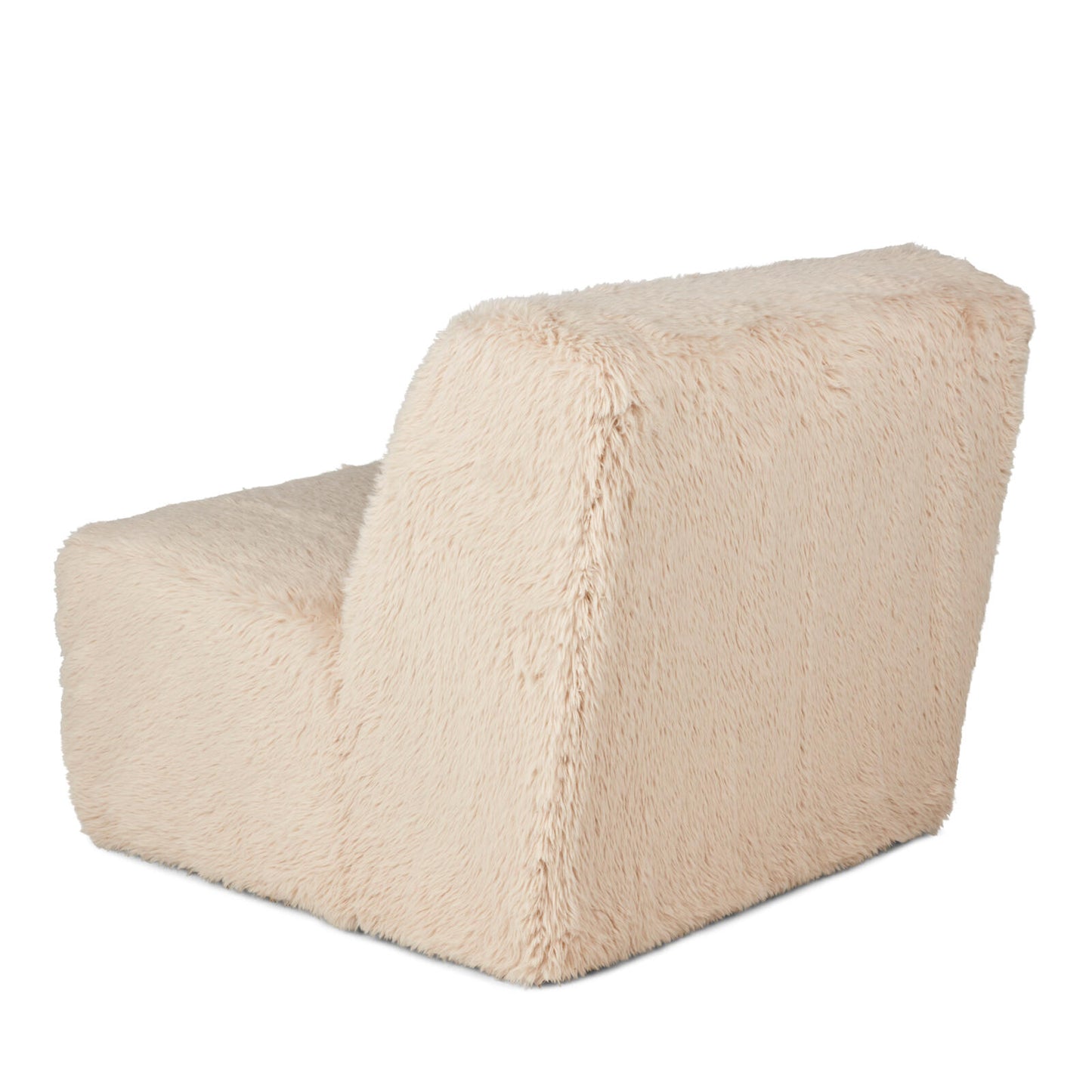 CHARLIE Beige armchair, H 72 x W 77 x D 87 cm