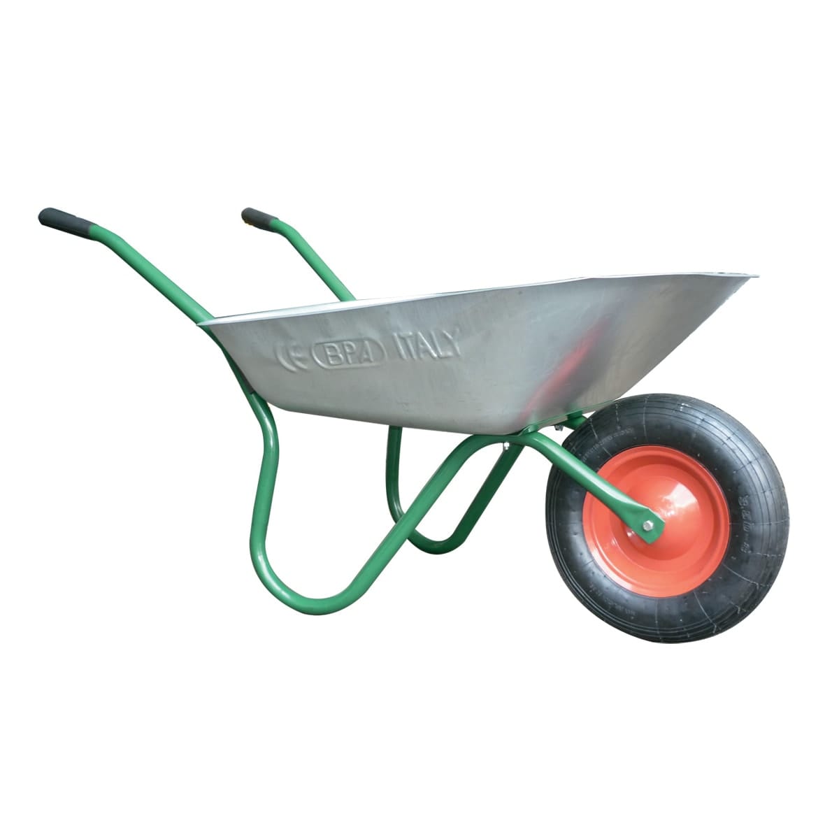 Bricocenter DISASSEMBLED HOBBY WHEELBARROW 70L GALVANISED