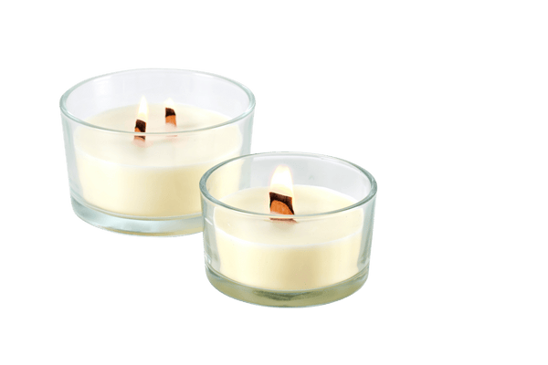 CEDAR SCENT.CANDLE/GLAS H6 WHI