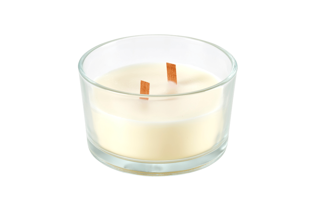 Casa CEDAR SCENT.CANDLE/GLAS H6 WHI