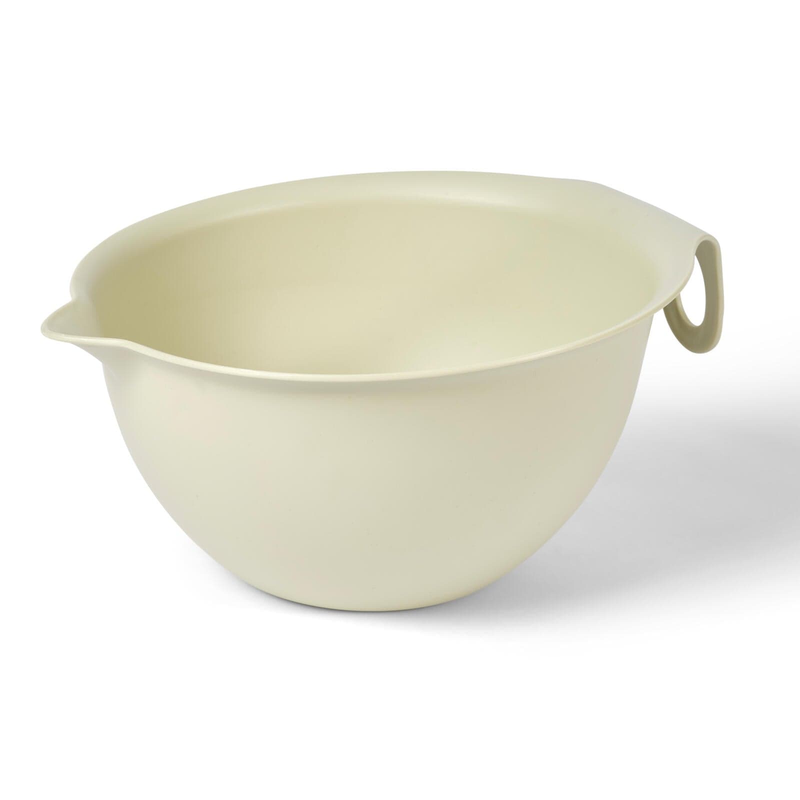 Casa CUISINO Bowl and colander 2 in 1 mint, sand, H 21 x W 28 x D 11,5 cm