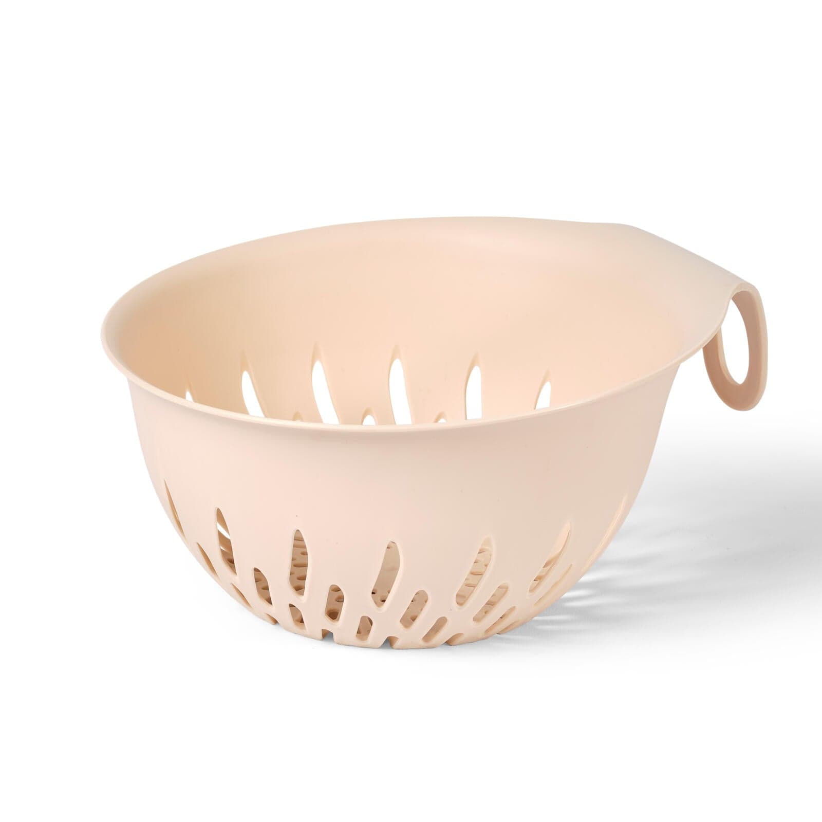 Casa CUISINO Bowl and colander 2 in 1 mint, sand, H 21 x W 28 x D 11,5 cm