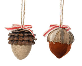 ASSORTED ACORN FOR HANGING